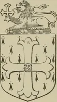 An illustration from The visitation of London : anno Domini 1633, 1634, and 1635. Made by Sr. Henry St. George, kt., Richmond herald, and deputy and marshal to Sr. Richard St. George, kt., Clarencieux king of armes (1880)