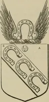 Picture 317 of 925 from The visitation of London : anno Domini 1633, 1634, and 1635. Made by Sr. Henry St. George, kt., Richmond herald, and deputy and marshal to Sr. Richard St. George, kt., Clarencieux king of armes (1880), leaf 281