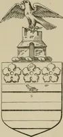 An illustration from The visitation of London : anno Domini 1633, 1634, and 1635. Made by Sr. Henry St. George, kt., Richmond herald, and deputy and marshal to Sr. Richard St. George, kt., Clarencieux king of armes (1880)