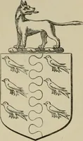 An illustration from The visitation of London : anno Domini 1633, 1634, and 1635. Made by Sr. Henry St. George, kt., Richmond herald, and deputy and marshal to Sr. Richard St. George, kt., Clarencieux king of armes (1880)