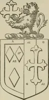 An illustration from The visitation of London : anno Domini 1633, 1634, and 1635. Made by Sr. Henry St. George, kt., Richmond herald, and deputy and marshal to Sr. Richard St. George, kt., Clarencieux king of armes (1880)