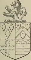 An illustration from The visitation of London : anno Domini 1633, 1634, and 1635. Made by Sr. Henry St. George, kt., Richmond herald, and deputy and marshal to Sr. Richard St. George, kt., Clarencieux king of armes (1880)