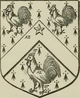 An illustration from The visitation of London : anno Domini 1633, 1634, and 1635. Made by Sr. Henry St. George, kt., Richmond herald, and deputy and marshal to Sr. Richard St. George, kt., Clarencieux king of armes (1880)