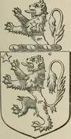 An illustration from The visitation of London : anno Domini 1633, 1634, and 1635. Made by Sr. Henry St. George, kt., Richmond herald, and deputy and marshal to Sr. Richard St. George, kt., Clarencieux king of armes (1880)