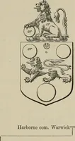 An illustration from The visitation of London : anno Domini 1633, 1634, and 1635. Made by Sr. Henry St. George, kt., Richmond herald, and deputy and marshal to Sr. Richard St. George, kt., Clarencieux king of armes (1880)