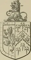 An illustration from The visitation of London : anno Domini 1633, 1634, and 1635. Made by Sr. Henry St. George, kt., Richmond herald, and deputy and marshal to Sr. Richard St. George, kt., Clarencieux king of armes (1880)