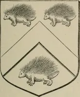 An illustration from The visitation of London : anno Domini 1633, 1634, and 1635. Made by Sr. Henry St. George, kt., Richmond herald, and deputy and marshal to Sr. Richard St. George, kt., Clarencieux king of armes (1880)