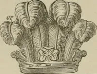 An illustration from The visitation of London : anno Domini 1633, 1634, and 1635. Made by Sr. Henry St. George, kt., Richmond herald, and deputy and marshal to Sr. Richard St. George, kt., Clarencieux king of armes (1880)