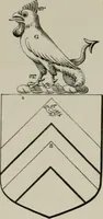 An illustration from The visitation of London : anno Domini 1633, 1634, and 1635. Made by Sr. Henry St. George, kt., Richmond herald, and deputy and marshal to Sr. Richard St. George, kt., Clarencieux king of armes (1880)