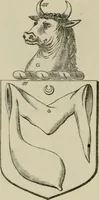 An illustration from The visitation of London : anno Domini 1633, 1634, and 1635. Made by Sr. Henry St. George, kt., Richmond herald, and deputy and marshal to Sr. Richard St. George, kt., Clarencieux king of armes (1880)