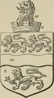 An illustration from The visitation of London : anno Domini 1633, 1634, and 1635. Made by Sr. Henry St. George, kt., Richmond herald, and deputy and marshal to Sr. Richard St. George, kt., Clarencieux king of armes (1880)