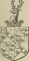 An illustration from The visitation of London : anno Domini 1633, 1634, and 1635. Made by Sr. Henry St. George, kt., Richmond herald, and deputy and marshal to Sr. Richard St. George, kt., Clarencieux king of armes (1880)