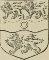 An illustration from The visitation of London : anno Domini 1633, 1634, and 1635. Made by Sr. Henry St. George, kt., Richmond herald, and deputy and marshal to Sr. Richard St. George, kt., Clarencieux king of armes (1880)