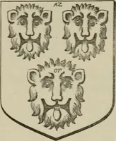 An illustration from The visitation of London : anno Domini 1633, 1634, and 1635. Made by Sr. Henry St. George, kt., Richmond herald, and deputy and marshal to Sr. Richard St. George, kt., Clarencieux king of armes (1880)