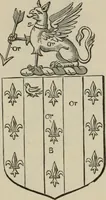 An illustration from The visitation of London : anno Domini 1633, 1634, and 1635. Made by Sr. Henry St. George, kt., Richmond herald, and deputy and marshal to Sr. Richard St. George, kt., Clarencieux king of armes (1880)