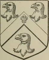 An illustration from The visitation of London : anno Domini 1633, 1634, and 1635. Made by Sr. Henry St. George, kt., Richmond herald, and deputy and marshal to Sr. Richard St. George, kt., Clarencieux king of armes (1880)