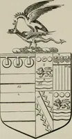 An illustration from The visitation of London : anno Domini 1633, 1634, and 1635. Made by Sr. Henry St. George, kt., Richmond herald, and deputy and marshal to Sr. Richard St. George, kt., Clarencieux king of armes (1880)