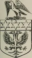 An illustration from The visitation of London : anno Domini 1633, 1634, and 1635. Made by Sr. Henry St. George, kt., Richmond herald, and deputy and marshal to Sr. Richard St. George, kt., Clarencieux king of armes (1880)