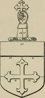 An illustration from The visitation of London : anno Domini 1633, 1634, and 1635. Made by Sr. Henry St. George, kt., Richmond herald, and deputy and marshal to Sr. Richard St. George, kt., Clarencieux king of armes (1880)