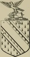 An illustration from The visitation of London : anno Domini 1633, 1634, and 1635. Made by Sr. Henry St. George, kt., Richmond herald, and deputy and marshal to Sr. Richard St. George, kt., Clarencieux king of armes (1880)