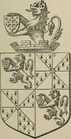 An illustration from The visitation of London : anno Domini 1633, 1634, and 1635. Made by Sr. Henry St. George, kt., Richmond herald, and deputy and marshal to Sr. Richard St. George, kt., Clarencieux king of armes (1880)