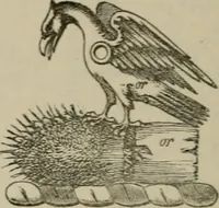 An illustration from The visitation of London : anno Domini 1633, 1634, and 1635. Made by Sr. Henry St. George, kt., Richmond herald, and deputy and marshal to Sr. Richard St. George, kt., Clarencieux king of armes (1880)