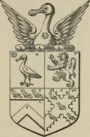 An illustration from The visitation of London : anno Domini 1633, 1634, and 1635. Made by Sr. Henry St. George, kt., Richmond herald, and deputy and marshal to Sr. Richard St. George, kt., Clarencieux king of armes (1880)