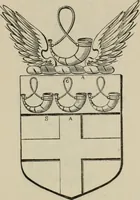 An illustration from The visitation of London : anno Domini 1633, 1634, and 1635. Made by Sr. Henry St. George, kt., Richmond herald, and deputy and marshal to Sr. Richard St. George, kt., Clarencieux king of armes (1880)
