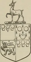 An illustration from The visitation of London : anno Domini 1633, 1634, and 1635. Made by Sr. Henry St. George, kt., Richmond herald, and deputy and marshal to Sr. Richard St. George, kt., Clarencieux king of armes (1880)