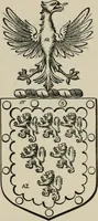 An illustration from The visitation of London : anno Domini 1633, 1634, and 1635. Made by Sr. Henry St. George, kt., Richmond herald, and deputy and marshal to Sr. Richard St. George, kt., Clarencieux king of armes (1880)