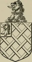 An illustration from The visitation of London : anno Domini 1633, 1634, and 1635. Made by Sr. Henry St. George, kt., Richmond herald, and deputy and marshal to Sr. Richard St. George, kt., Clarencieux king of armes (1880)