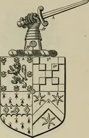 An illustration from The visitation of London : anno Domini 1633, 1634, and 1635. Made by Sr. Henry St. George, kt., Richmond herald, and deputy and marshal to Sr. Richard St. George, kt., Clarencieux king of armes (1880)