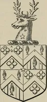 An illustration from The visitation of London : anno Domini 1633, 1634, and 1635. Made by Sr. Henry St. George, kt., Richmond herald, and deputy and marshal to Sr. Richard St. George, kt., Clarencieux king of armes (1880)