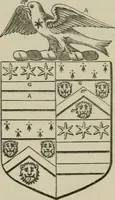 An illustration from The visitation of London : anno Domini 1633, 1634, and 1635. Made by Sr. Henry St. George, kt., Richmond herald, and deputy and marshal to Sr. Richard St. George, kt., Clarencieux king of armes (1880)