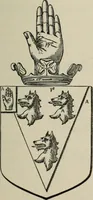 An illustration from The visitation of London : anno Domini 1633, 1634, and 1635. Made by Sr. Henry St. George, kt., Richmond herald, and deputy and marshal to Sr. Richard St. George, kt., Clarencieux king of armes (1880)