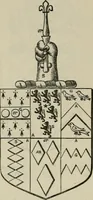 An illustration from The visitation of London : anno Domini 1633, 1634, and 1635. Made by Sr. Henry St. George, kt., Richmond herald, and deputy and marshal to Sr. Richard St. George, kt., Clarencieux king of armes (1880)