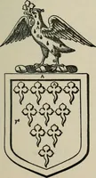 An illustration from The visitation of London : anno Domini 1633, 1634, and 1635. Made by Sr. Henry St. George, kt., Richmond herald, and deputy and marshal to Sr. Richard St. George, kt., Clarencieux king of armes (1880)
