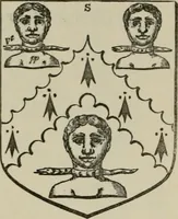 An illustration from The visitation of London : anno Domini 1633, 1634, and 1635. Made by Sr. Henry St. George, kt., Richmond herald, and deputy and marshal to Sr. Richard St. George, kt., Clarencieux king of armes (1880)