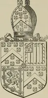 An illustration from The visitation of London : anno Domini 1633, 1634, and 1635. Made by Sr. Henry St. George, kt., Richmond herald, and deputy and marshal to Sr. Richard St. George, kt., Clarencieux king of armes (1880)
