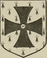 An illustration from The visitation of London : anno Domini 1633, 1634, and 1635. Made by Sr. Henry St. George, kt., Richmond herald, and deputy and marshal to Sr. Richard St. George, kt., Clarencieux king of armes (1880)