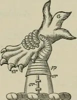 An illustration from The visitation of London : anno Domini 1633, 1634, and 1635. Made by Sr. Henry St. George, kt., Richmond herald, and deputy and marshal to Sr. Richard St. George, kt., Clarencieux king of armes (1880)