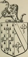An illustration from The visitation of London : anno Domini 1633, 1634, and 1635. Made by Sr. Henry St. George, kt., Richmond herald, and deputy and marshal to Sr. Richard St. George, kt., Clarencieux king of armes (1880)