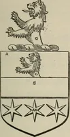 An illustration from The visitation of London : anno Domini 1633, 1634, and 1635. Made by Sr. Henry St. George, kt., Richmond herald, and deputy and marshal to Sr. Richard St. George, kt., Clarencieux king of armes (1880)