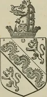An illustration from The visitation of London : anno Domini 1633, 1634, and 1635. Made by Sr. Henry St. George, kt., Richmond herald, and deputy and marshal to Sr. Richard St. George, kt., Clarencieux king of armes (1880)