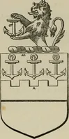 An illustration from The visitation of London : anno Domini 1633, 1634, and 1635. Made by Sr. Henry St. George, kt., Richmond herald, and deputy and marshal to Sr. Richard St. George, kt., Clarencieux king of armes (1880)