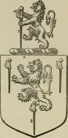 An illustration from The visitation of London : anno Domini 1633, 1634, and 1635. Made by Sr. Henry St. George, kt., Richmond herald, and deputy and marshal to Sr. Richard St. George, kt., Clarencieux king of armes (1880)