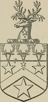 An illustration from The visitation of London : anno Domini 1633, 1634, and 1635. Made by Sr. Henry St. George, kt., Richmond herald, and deputy and marshal to Sr. Richard St. George, kt., Clarencieux king of armes (1880)