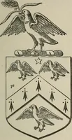 An illustration from The visitation of London : anno Domini 1633, 1634, and 1635. Made by Sr. Henry St. George, kt., Richmond herald, and deputy and marshal to Sr. Richard St. George, kt., Clarencieux king of armes (1880)