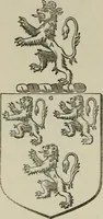 An illustration from The visitation of London : anno Domini 1633, 1634, and 1635. Made by Sr. Henry St. George, kt., Richmond herald, and deputy and marshal to Sr. Richard St. George, kt., Clarencieux king of armes (1880)