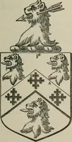 An illustration from The visitation of London : anno Domini 1633, 1634, and 1635. Made by Sr. Henry St. George, kt., Richmond herald, and deputy and marshal to Sr. Richard St. George, kt., Clarencieux king of armes (1880)